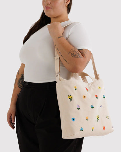 BAGGU Horizontal Zip Duck Bag - Ditsy Floral