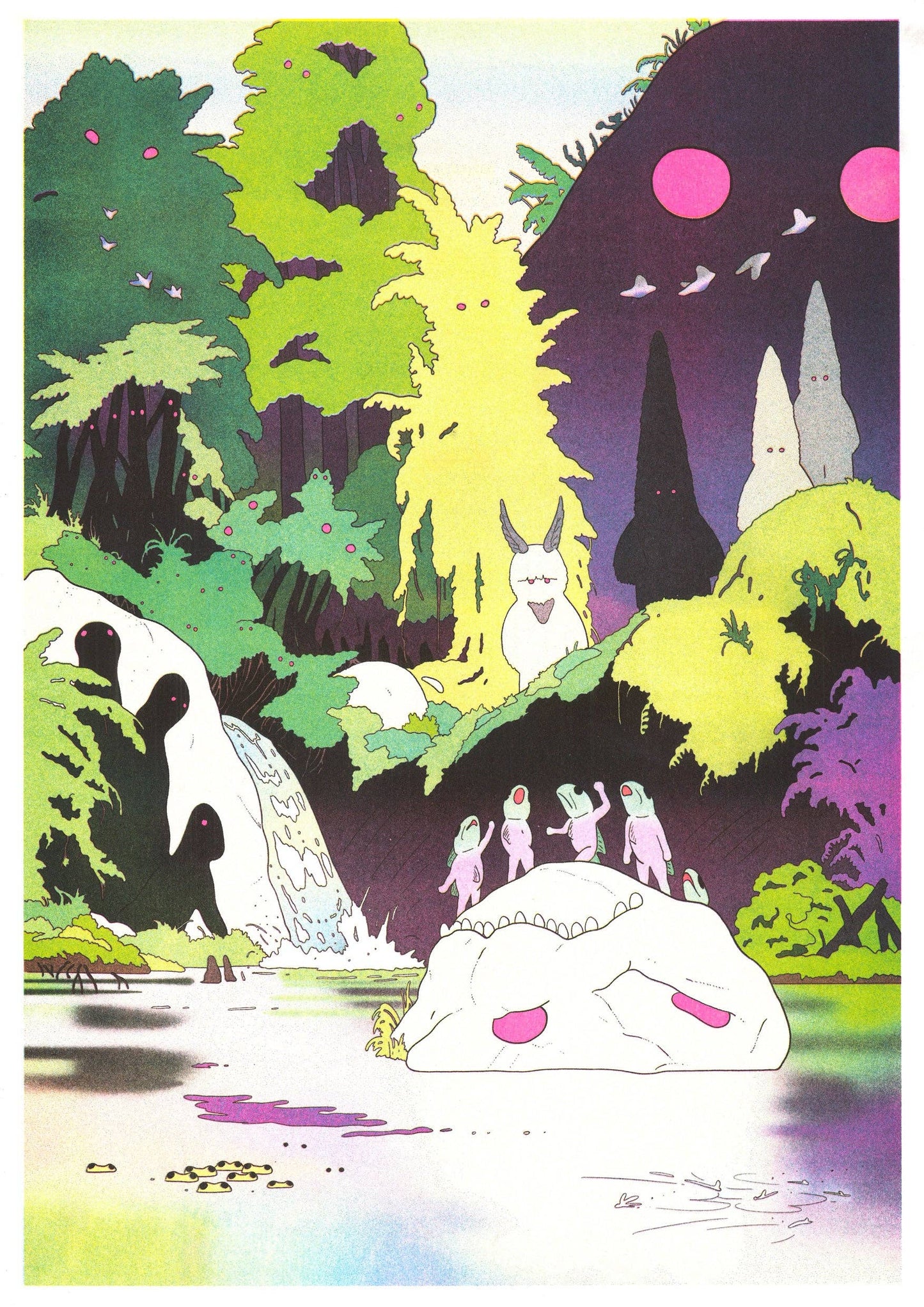 If The Spirits... — Jérémie Moreau A3 Poster