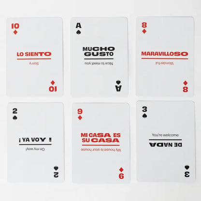 Spanish Travel Playing Cards