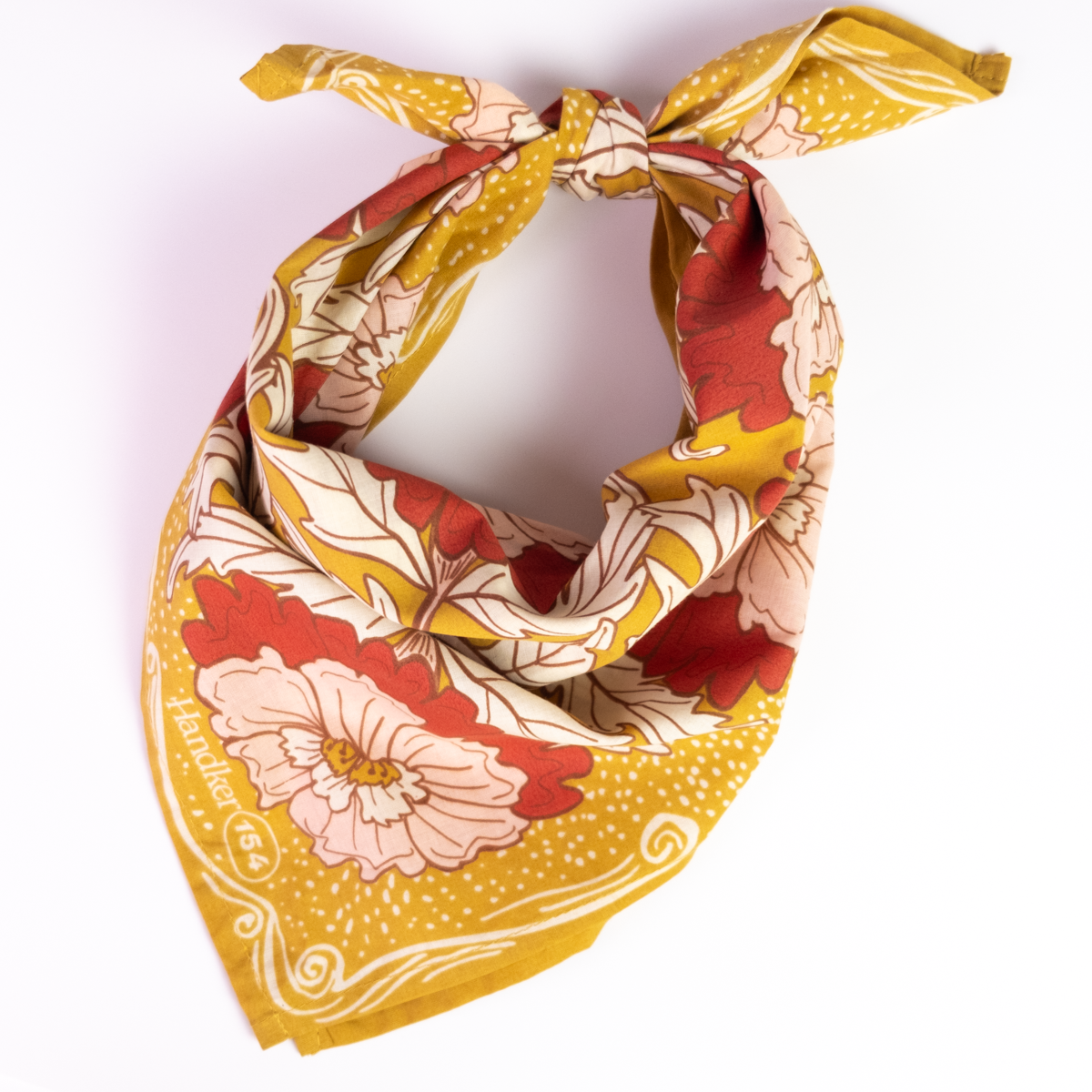 Ruthie Bandana tied around the neck