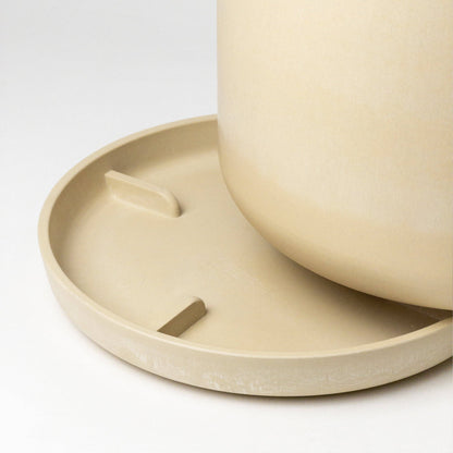 Kanso Designs Planter + Saucer 9” - Olive Sage