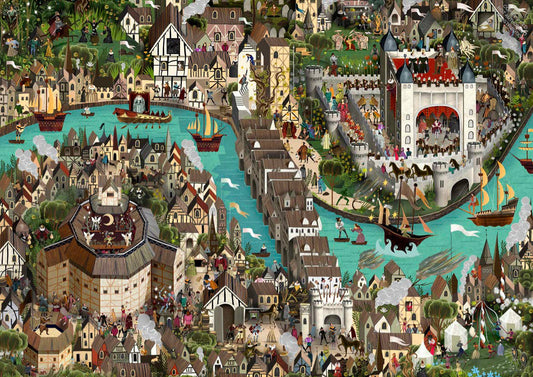 The World of Shakespeare 1000 Piece Puzzle