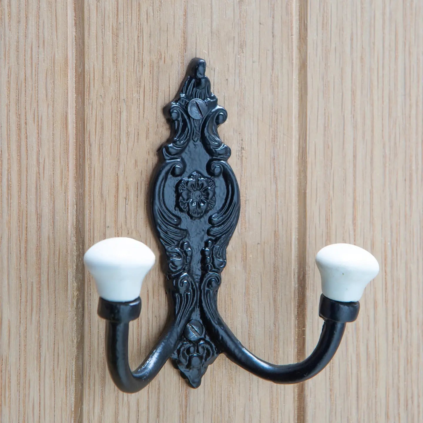 Ornate Double Coat Hook