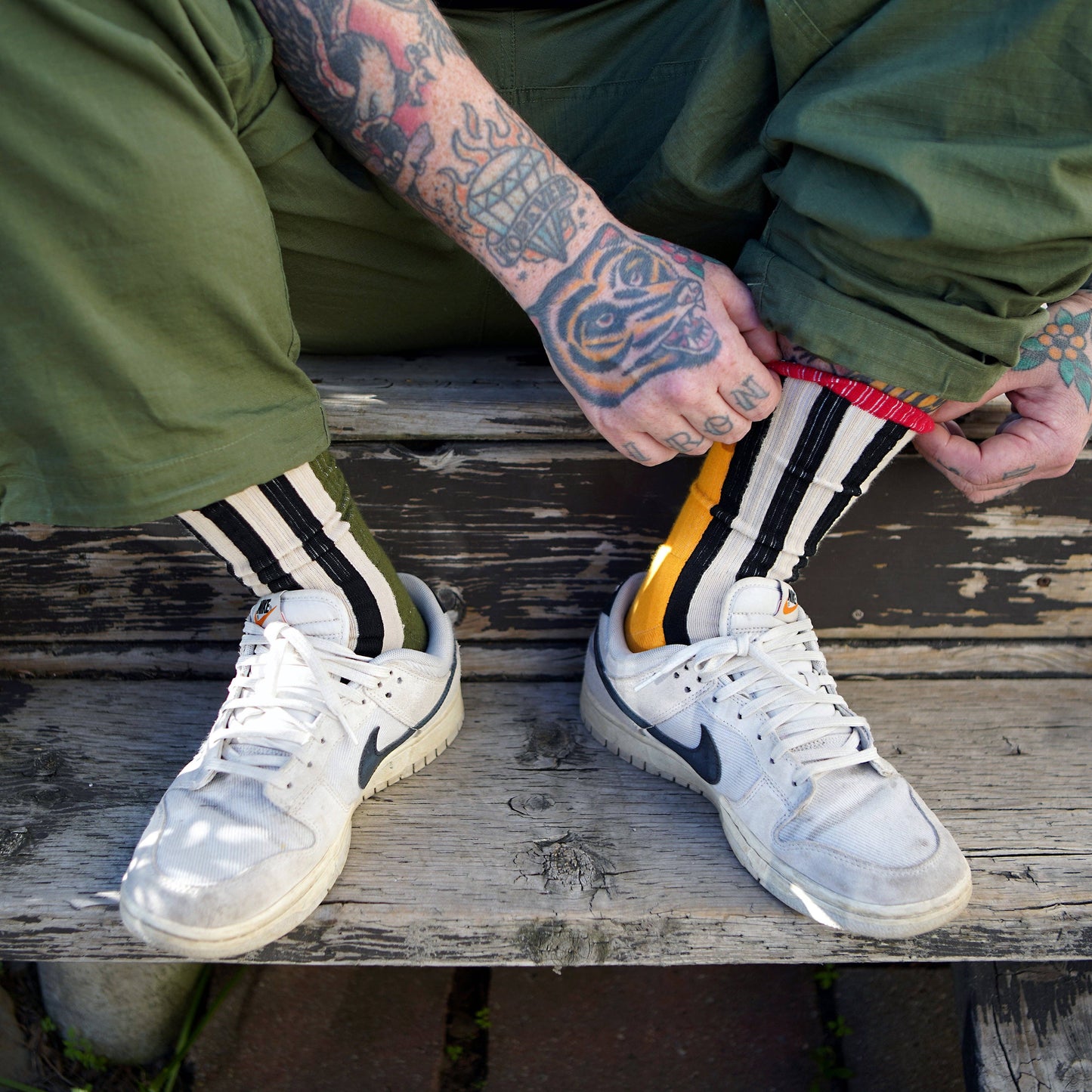 Colorblock Socks