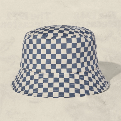 Checkerboard Bucket Hat