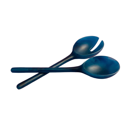 Salad Server Set - Blue