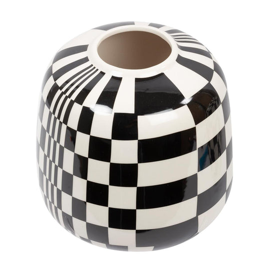 Checkered Vase