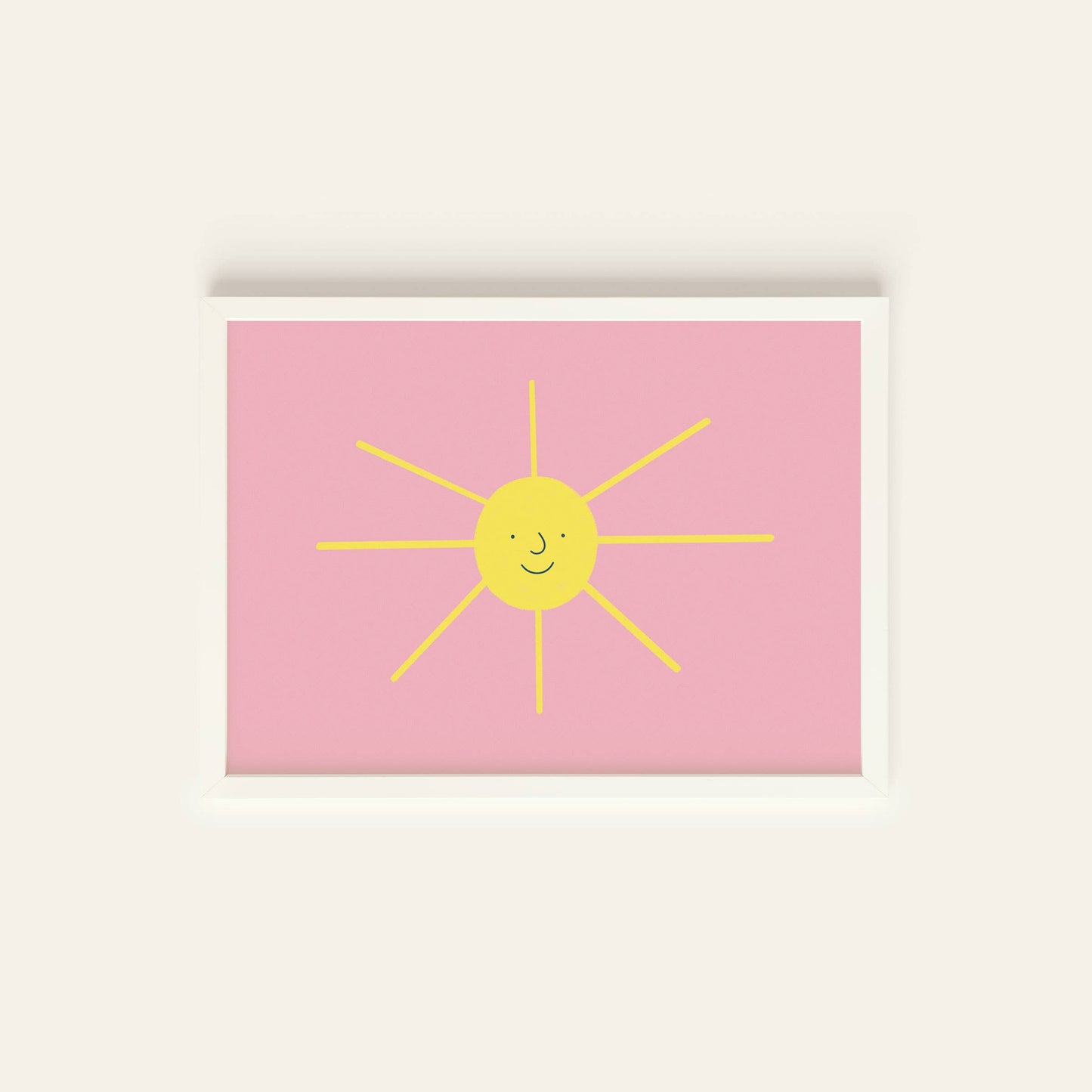 Happy Sun Postcard Print