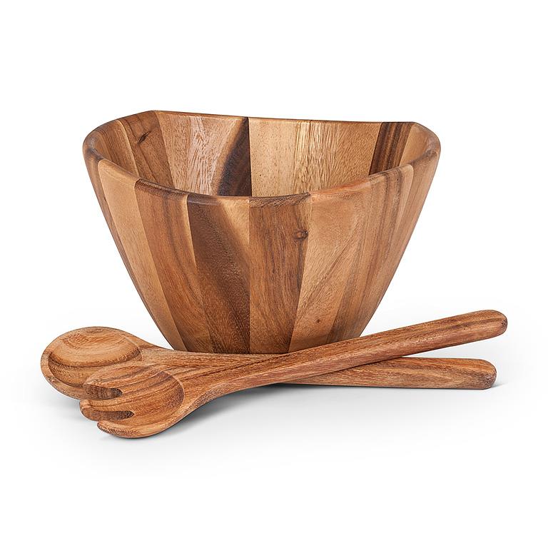 Natural Edge Salad Bowl