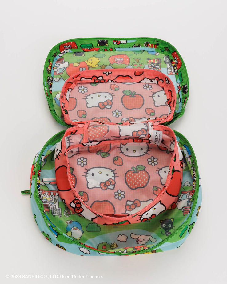 Baggu Packing Cube Set Sanrio Friends