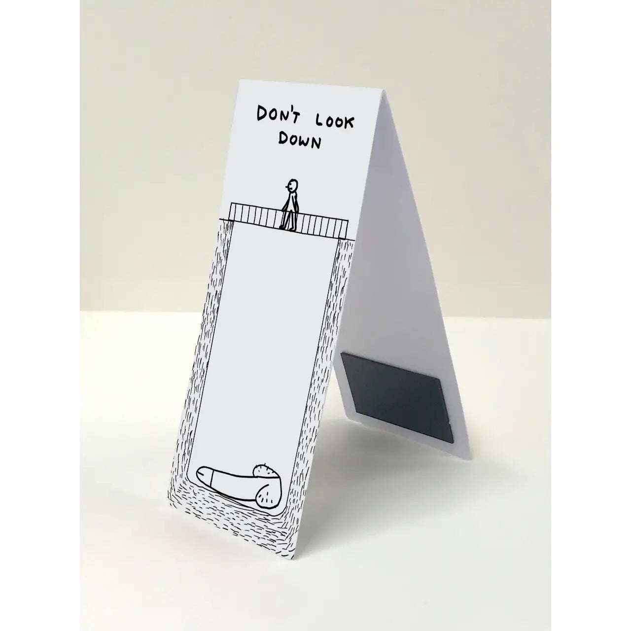 Don't Look Down Magnetic Bookmark