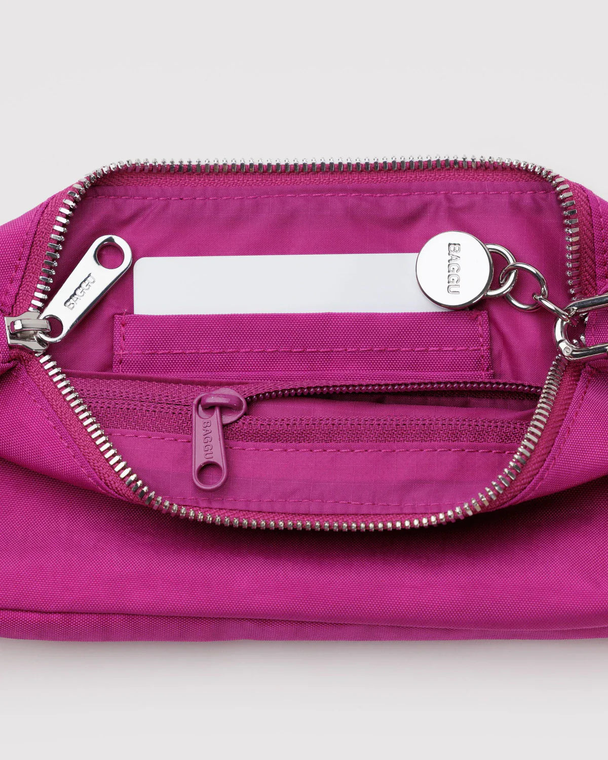 BAGGU Nylon Pochette - Fuchsia