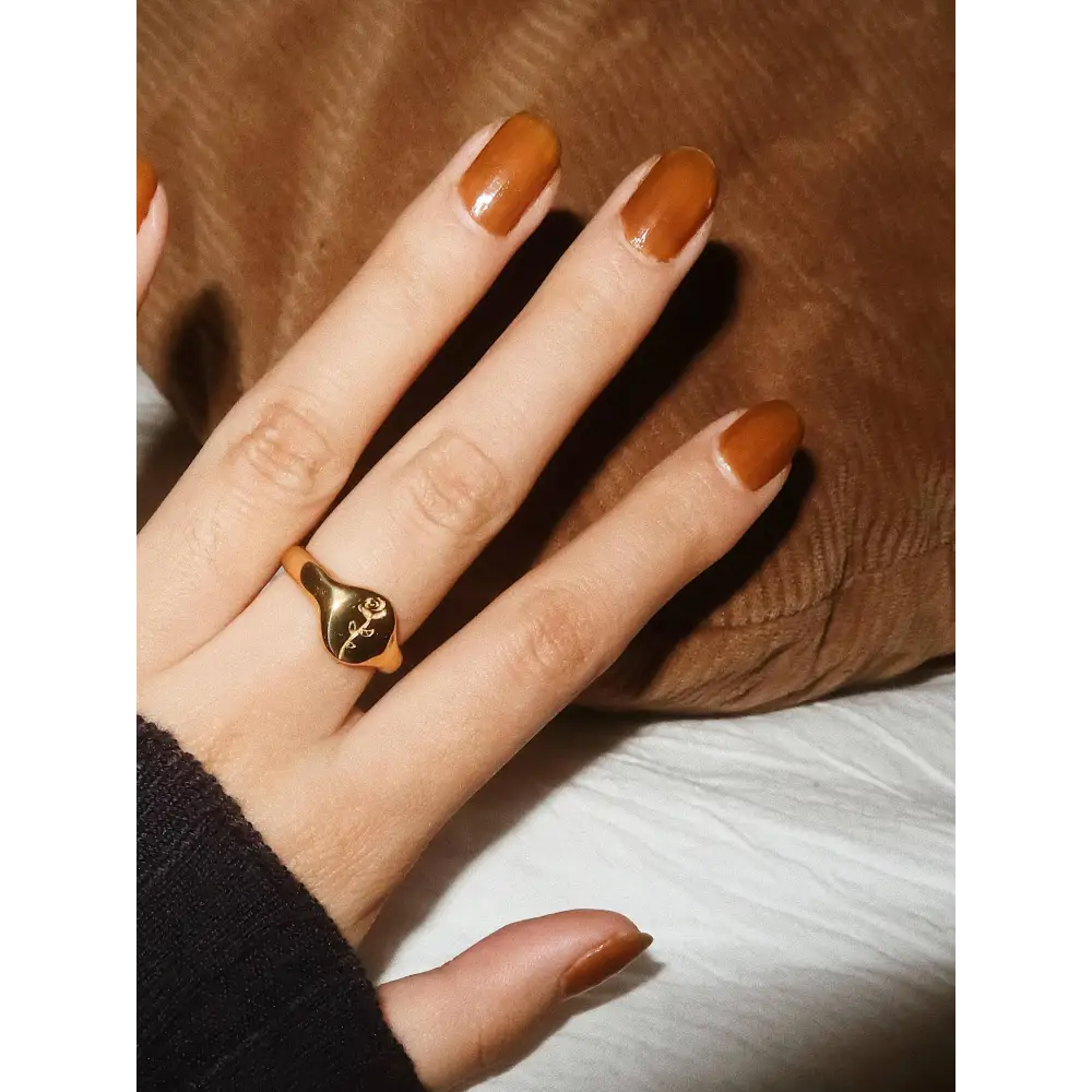 Flânerie by MAIQ - Georgia 18K Gold Non-Tarnish Rose Ring