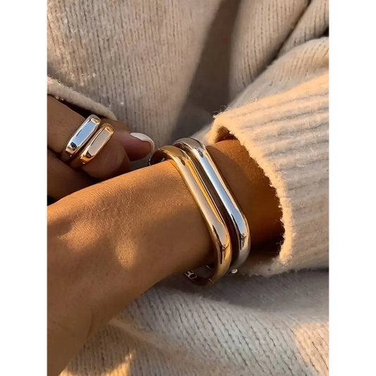 Flânerie by MAIQ - Renzi 18K Gold Non-Tarnish Classic Bangle Yellow