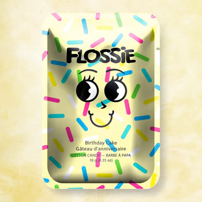 Flossie Birthday Cake Cotton Candy - PABOOM