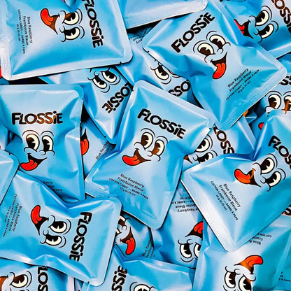 Flossie Blue Raspberry Cotton Candy - PABOOM