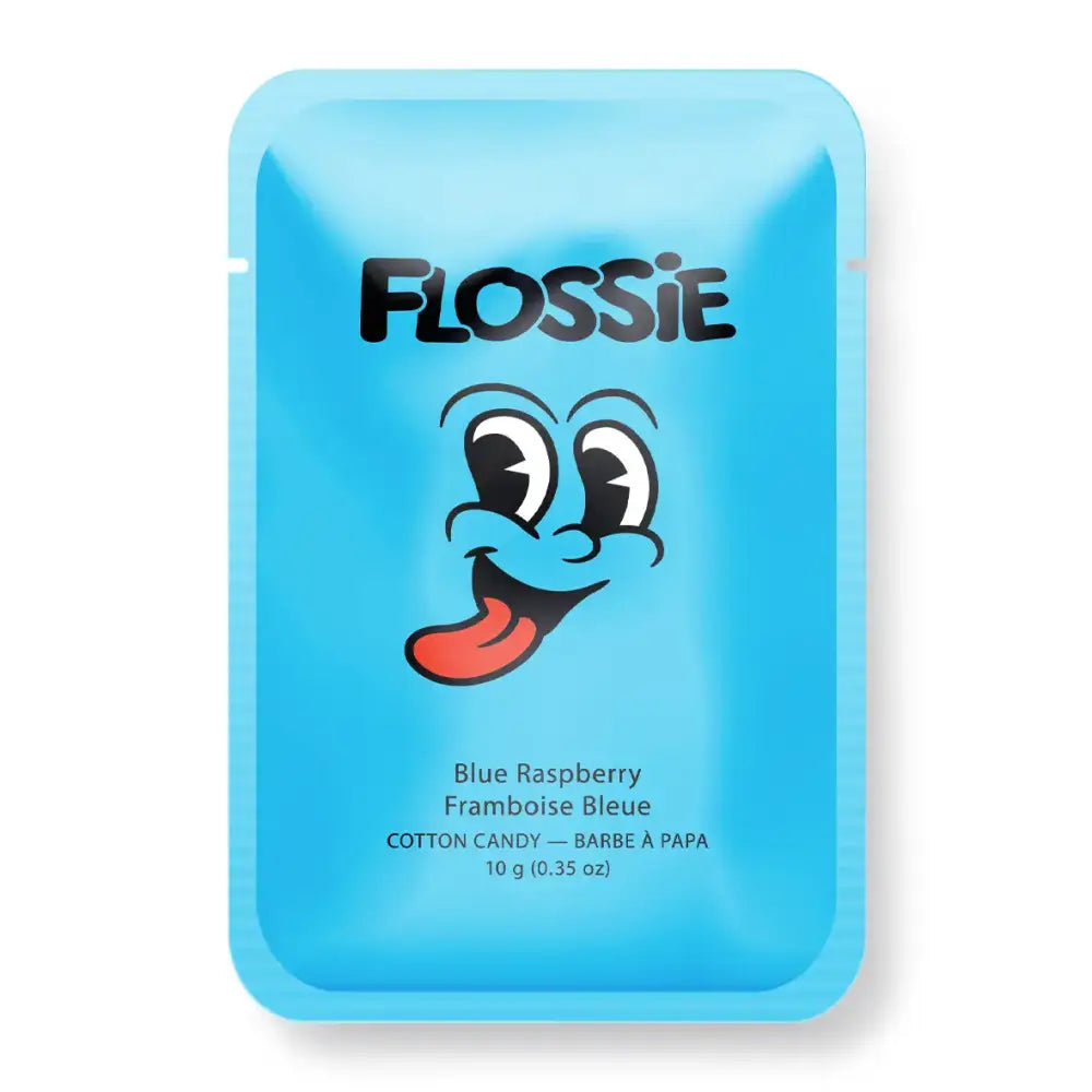 Flossie Blue Raspberry Cotton Candy - PABOOM