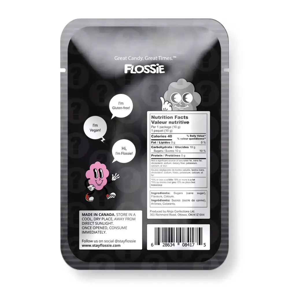 Flossie Mystery Flavour Cotton Candy - PABOOM