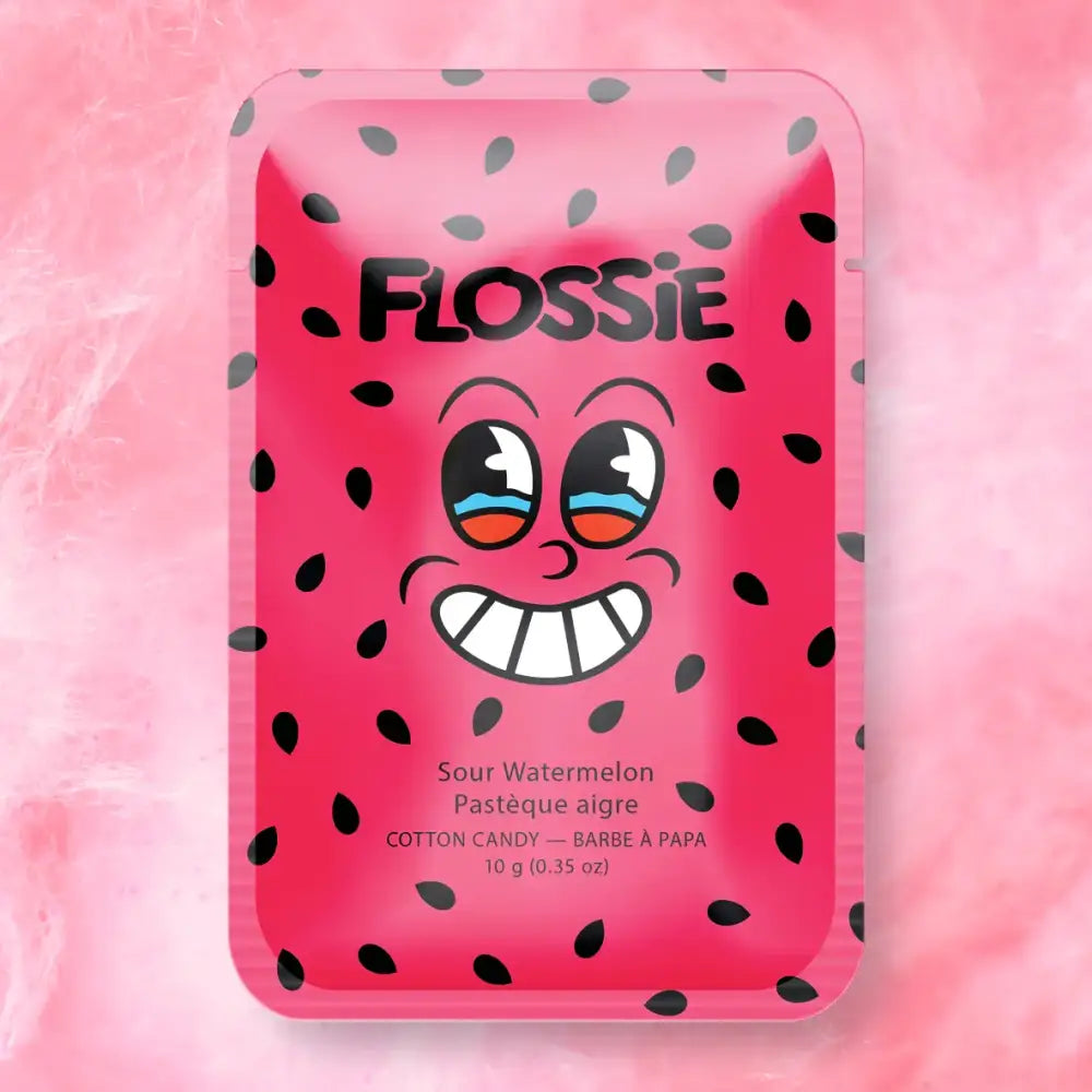 Flossie Sour Watermelon Cotton Candy - PABOOM