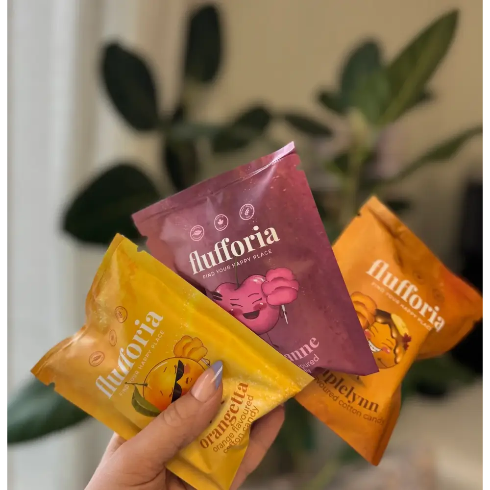 Flufforia | Cotton Candy Spun Smarter - Caramello Organic