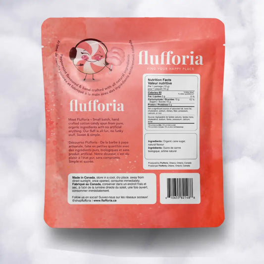 Flufforia | Organic Cotton Candy - Minteena | Peppermint | Natural