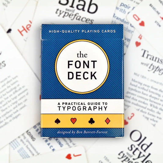The Font Deck - PABOOM