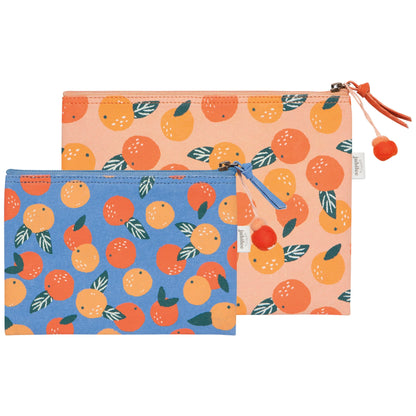 Paradise Orange Pouches