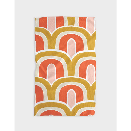 Gold Bows Kitchen Tea Towel - PABOOM