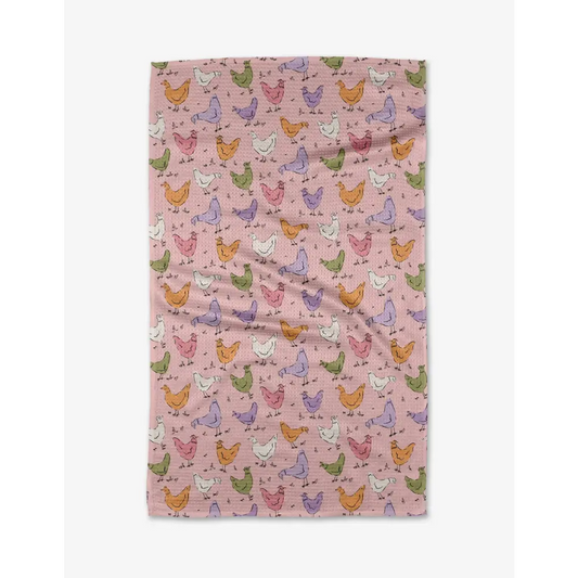 Spring Chickens Tea Towel - PABOOM