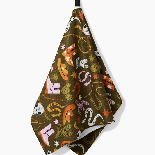 Wild Cowboy Tea Towel - PABOOM