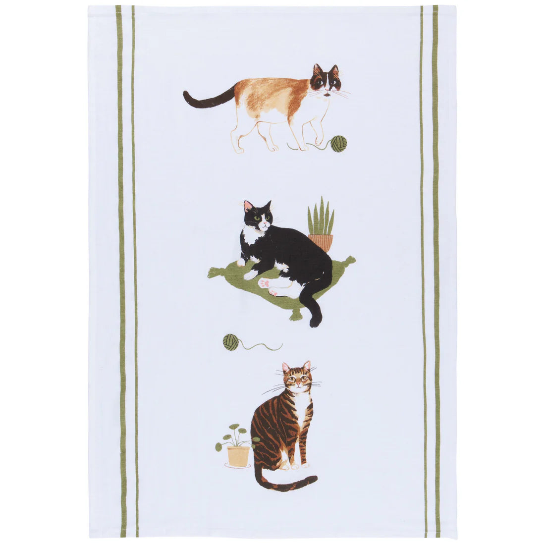 Cat Collective Baker's Floursack Dishtowels Set