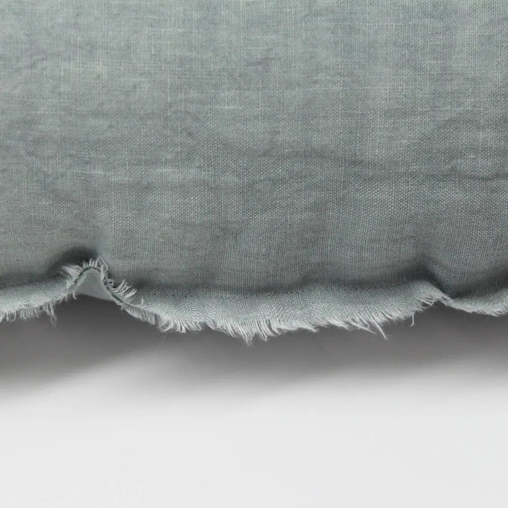Giardino Segreto - Frayed Edge Pure Linen Cushion Cover