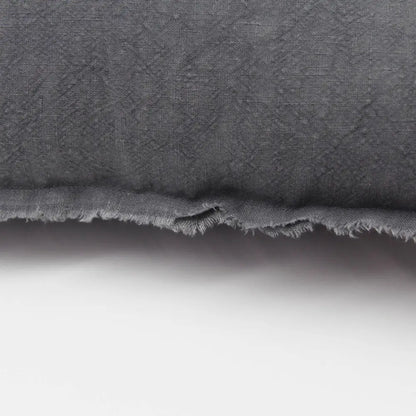 Giardino Segreto - Frayed Edge Pure Linen Cushion Cover