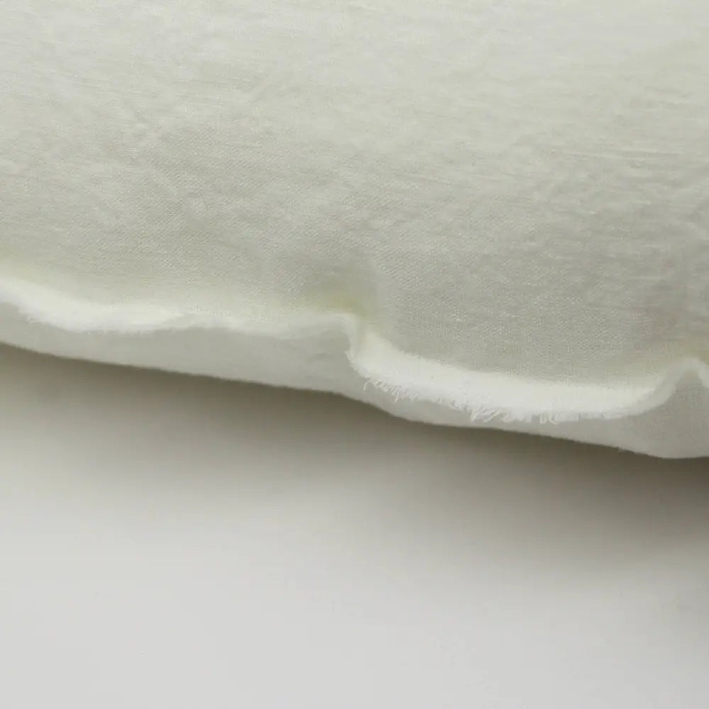 Giardino Segreto - Frayed Edge Pure Linen Cushion Cover