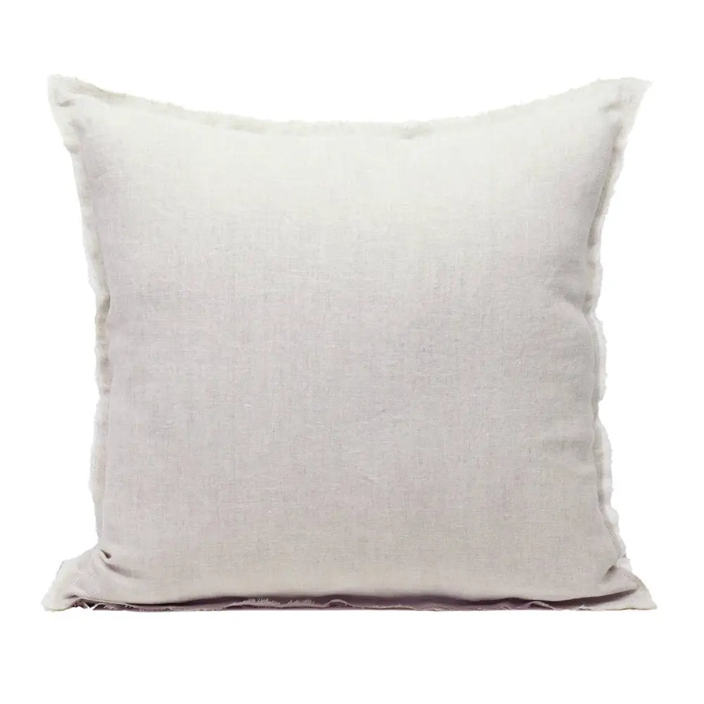 Giardino Segreto - Frayed Edge Pure Linen Cushion Cover