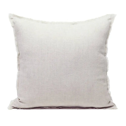 Giardino Segreto - Frayed Edge Pure Linen Cushion Cover