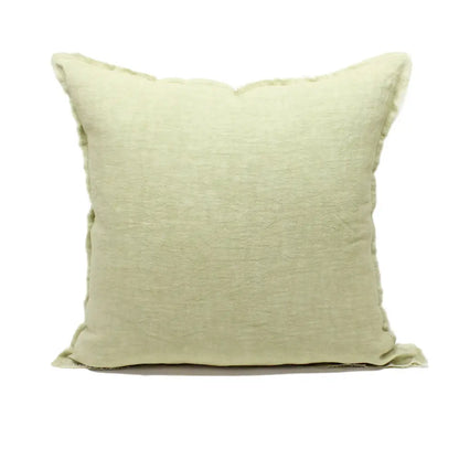 Giardino Segreto - Frayed Edge Pure Linen Cushion Cover