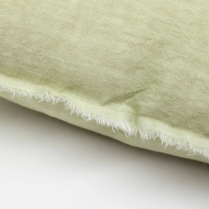 Giardino Segreto - Frayed Edge Pure Linen Cushion Cover