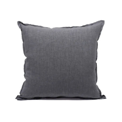 Giardino Segreto - Frayed Edge Pure Linen Cushion Cover