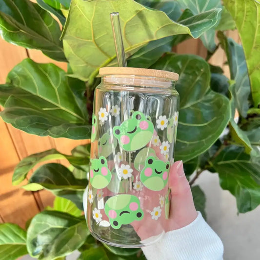 Froggy Glass Cup - PABOOM