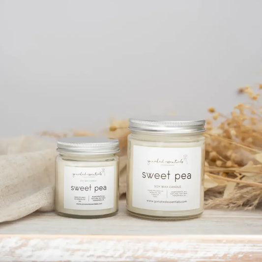 Sweet Pea Soy Candle - PABOOM