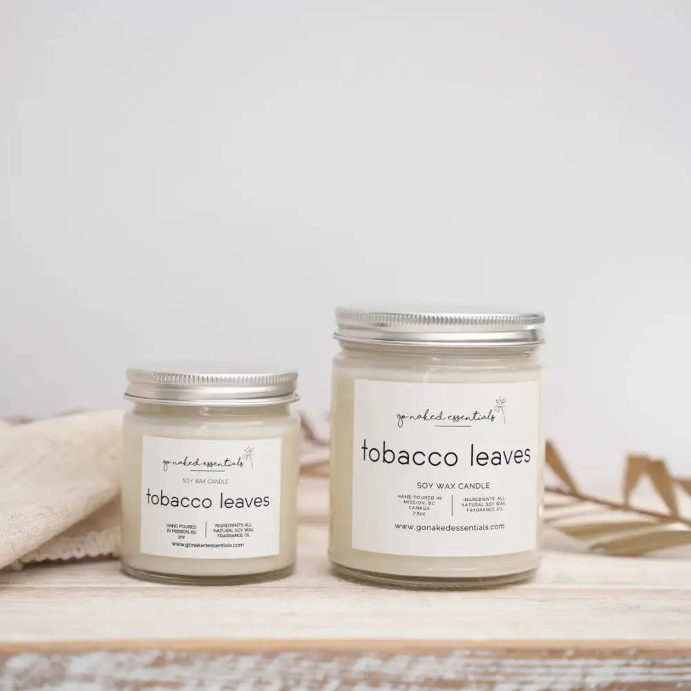 Tobacco Leaves Soy Candle - PABOOM