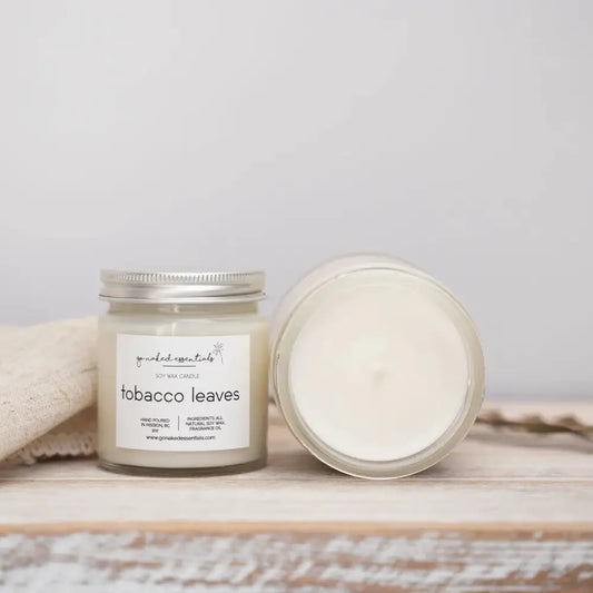 Tobacco Leaves Soy Candle - PABOOM
