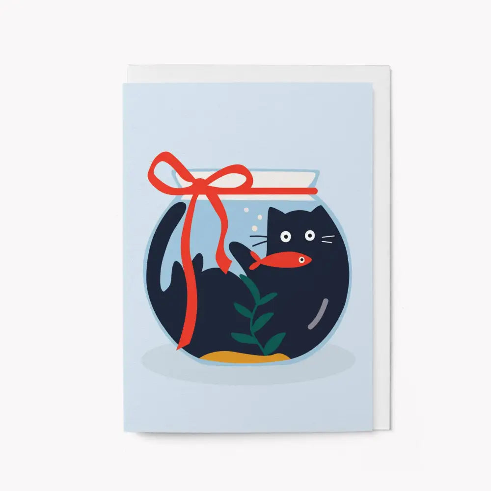 Graphic Factory - A Little Surprise Gift - Greeting Card Standard cello