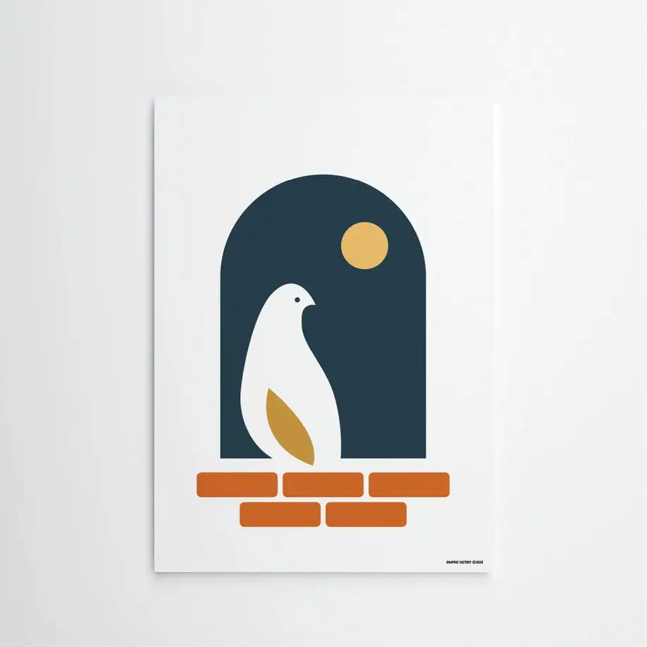 Bird Print - A4 - PABOOM