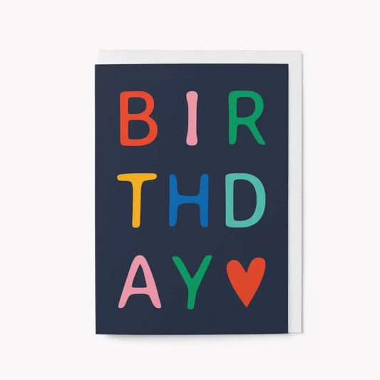 Graphic Factory - Birthday - Greeting Card Biodegradable cello