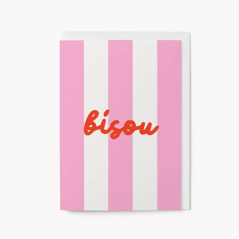 Graphic Factory - Bisou - Greeting Card Standard cello