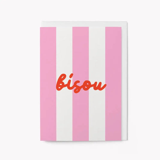 Graphic Factory - Bisou - Greeting Card Standard cello