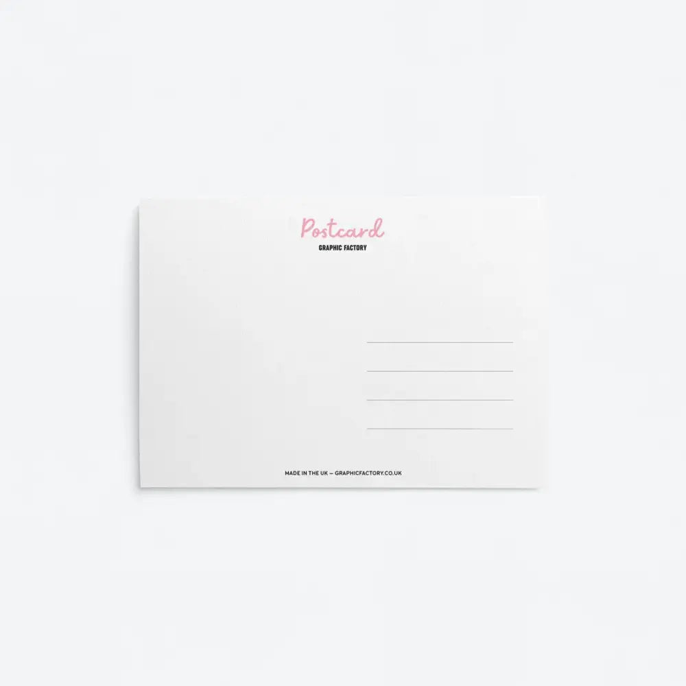 Bonjour Postcard - PABOOM