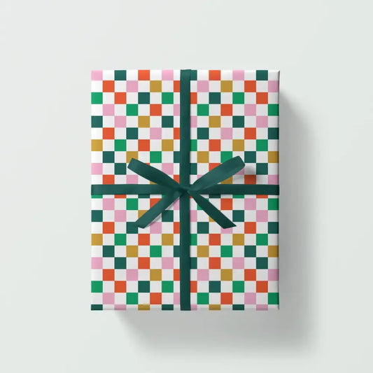 Checkered Gift Wrap - PABOOM